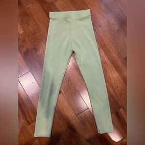 Kids Light Green Leggings